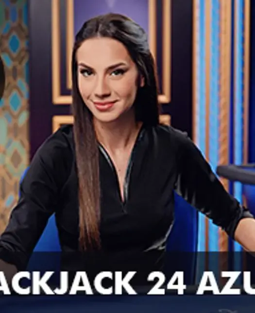 Blackjack 24 - Azure game cover image by betfouders