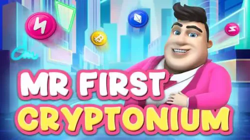 Mr First Cryptonium game cover image by betfouders