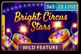 Bright Circus Stars game cover image by betfouders