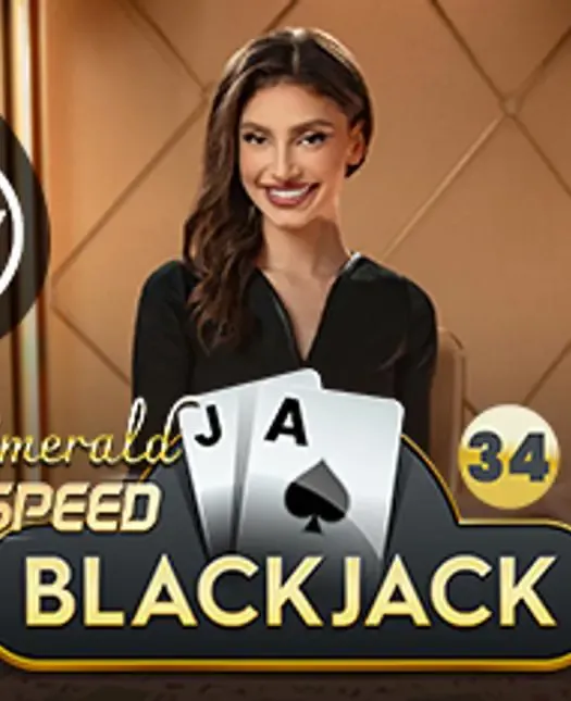 Speed Blackjack 34 - Emerald game cover image by betfouders